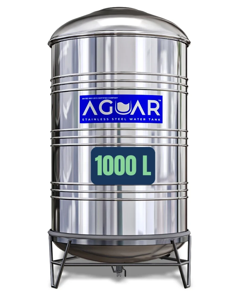 AGUAR Stainless Steel 1000 ltr water storage tank price